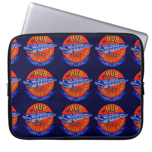 Vintage Chicago Roller Rink Laptop Sleeve