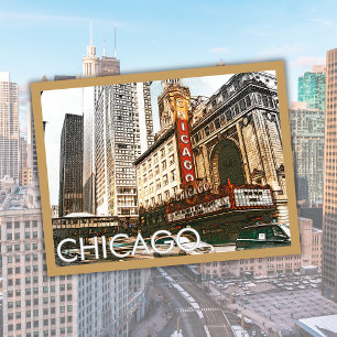Vintage Chicago USA America Illinois Travel Holiday Postcard