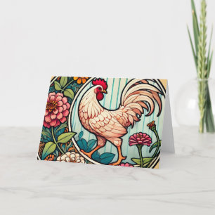 Vintage Chicken                                    Card