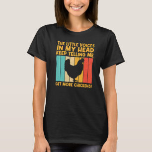 Vintage Chicken For Men Women Chicken Farming T-Shirt