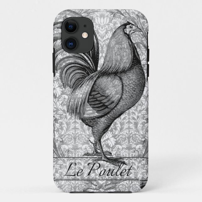 Vintage Chicken Illustration Case-Mate iPhone Case (Back)