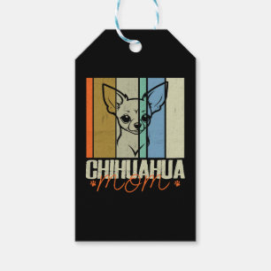 Vintage Chihuahua Mom Dog Lovers Mother's Day Gift Tags