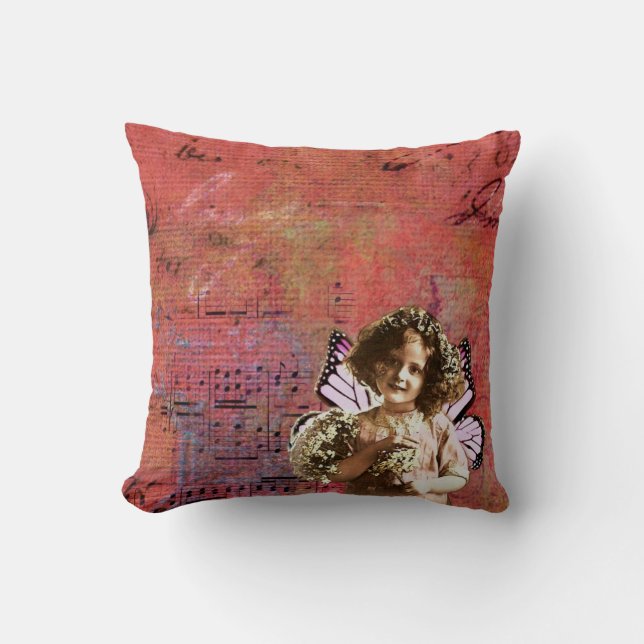 Vintage Child Cushion (Front)