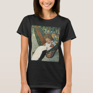 Vintage Child with a Doll by Jessie Willcox Smith T-Shirt