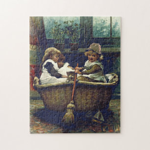 Vintage Children Jigsaw Puzzle