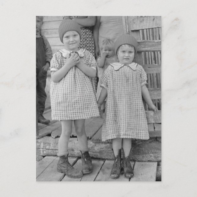 Vintage Children Postcard (Front)