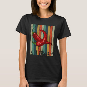 Vintage Chilli-Peppers Red Hot Herbs & Spices Men T-Shirt
