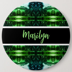 Vintage China Canton martyrs parc 1970 6 Cm Round Badge