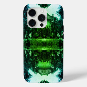 Vintage China Canton martyrs parc iPhone 15 Pro Case