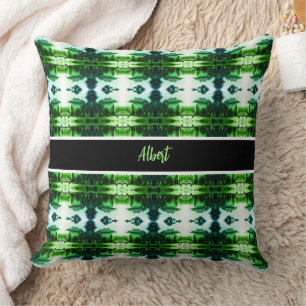 Vintage China Canton martyrs parc Cushion