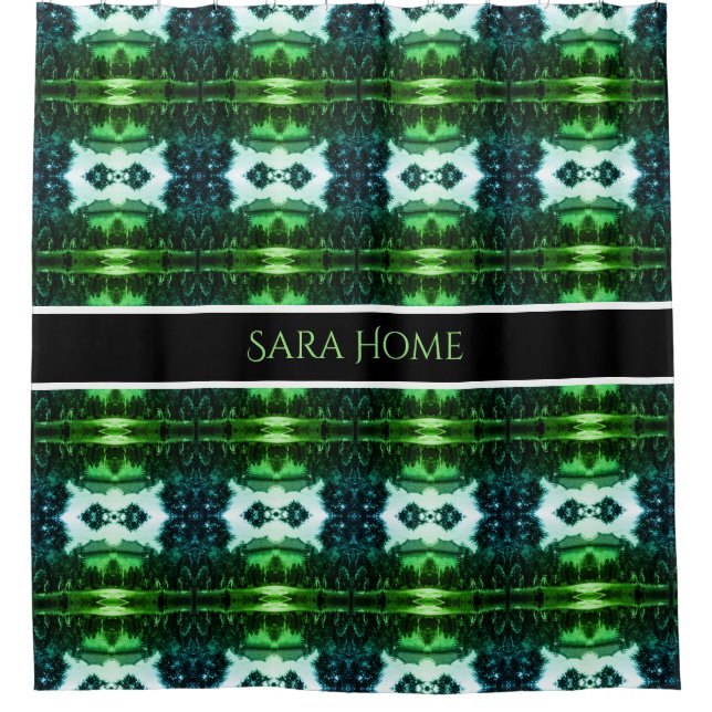 Vintage China Canton martyrs parc Shower Curtain (Front)