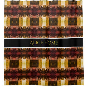 Vintage China Changsha book lending Shower Curtain