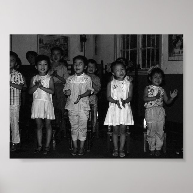 Vintage China Changsha childcare Poster (Front)