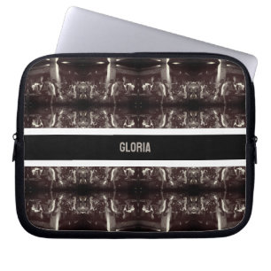Vintage China changsha market Face Mask Laptop Sleeve