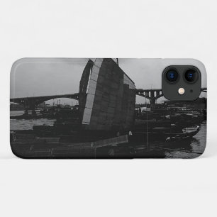 Vintage China Changsha xiang jiang boat iPhone 11 Case