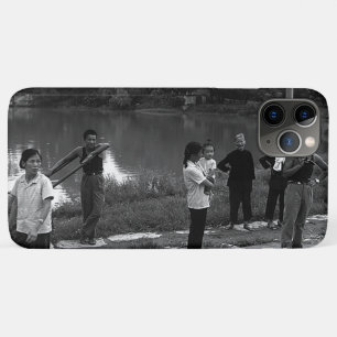 Vintage China Guilin river chinese people iPhone 11 Pro Max Case