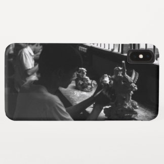Vintage China Guilin stone sculpture workshop iPhone XS Max Case