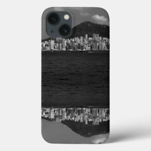 Vintage China Hong Kong bay Skyscrapers Case-Mate iPhone 13 Case