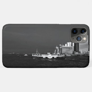 Vintage China Hong Kong boat skyscraper ​​sea iPhone 11 Pro Max Case