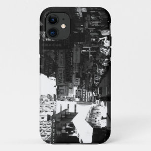 Vintage China Hong Kong street City cars iPhone 11 Case