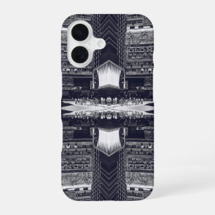 Vintage China Hong Kong street City iPhone 16 Case