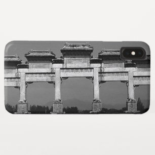 Vintage China Pekin gate ming tombs iPhone XS Max Case