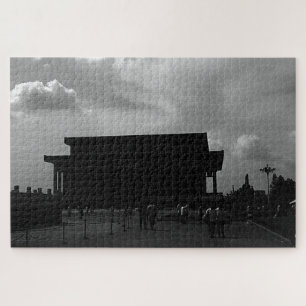 Vintage China Pekin Mao Tse Tung Mausoleum Jigsaw Puzzle