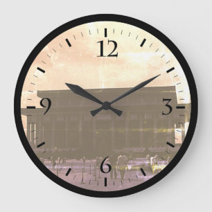 Vintage China Pekin Mao Tse Tung Mausoleum Large C Clock