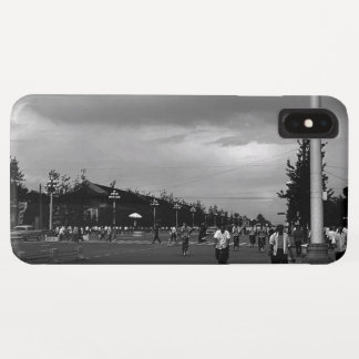 Vintage China Pekin street Tiananmen square iPhone XS Max Case