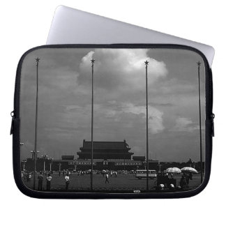 Vintage China Pekin street Tiananmen square gate C Laptop Sleeve