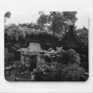 Vintage China Shanghai Yuyuan garden plants Case-M Mouse Mat