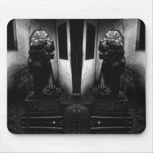 Vintage China Shanghai Yuyuan garden statue Case-M Mouse Mat