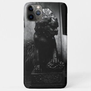 Vintage China Shanghai Yuyuan garden statue iPhone 11 Pro Max Case