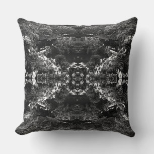 Vintage China Shanghai Yuyuan garden tourists Band Cushion