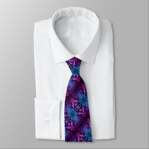 Vintage China Shanghai Yuyuan garden tourists Neck Tie