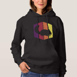 Vintage Chinchilla Animal Lover Retro Chinchilla Hoodie