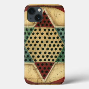 Vintage Chinese Chequerboard by Ethan Harper iPhone 13 Case