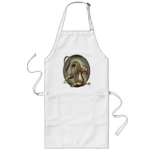 Vintage Chinese Dragon Long Apron