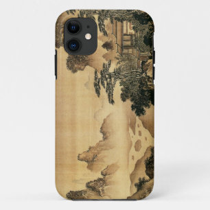 Vintage Chinese Sumi-e painting landscape scenery iPhone 11 Case