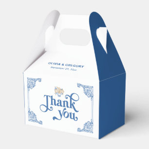 Vintage Chinoiserie Antique Frame Thank you Favour Box