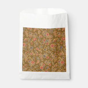 Vintage Chinoiserie Floral Brocade 18th Century Favour Bags
