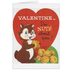 Vintage Chipmunk Valentine