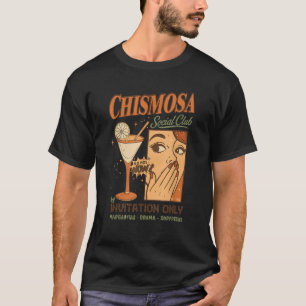 Vintage Chismosa Social Club Latina Mexicana Hispa T-Shirt