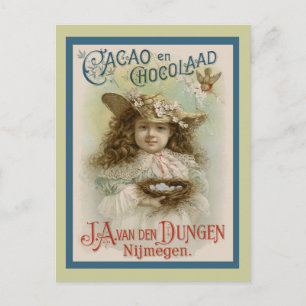 Vintage Chocolate Advertising Postcard