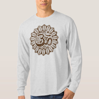 Vintage chocolate Om T-Shirt