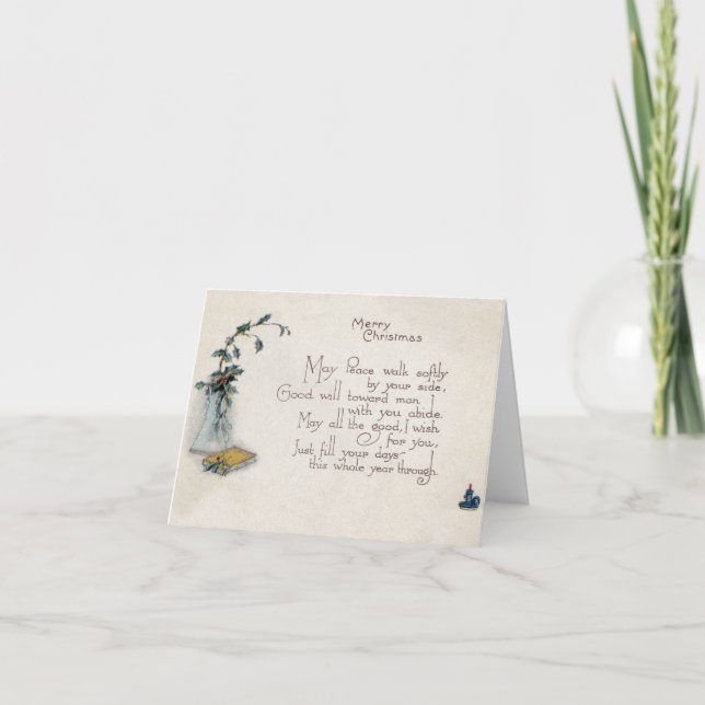 Vintage Chrismas Card (Front)