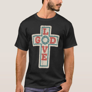 Vintage Christian Cross T-Shirt