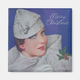 Vintage Christmas 1933 Magnet