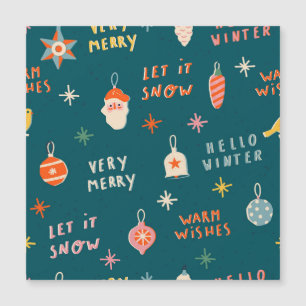 Vintage Christmas 2020: Ornamental Pattern