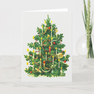 Vintage Christmas 2 Holiday Card